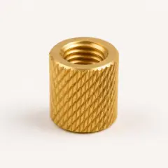 Brass heat-set insert M3 — AI-generated selection illustration