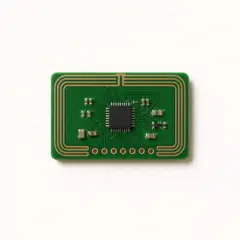 Microduck NFC tag — AI-generated selection illustration