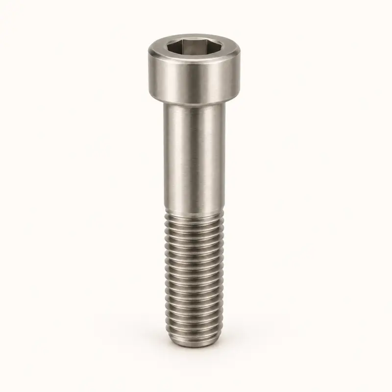 Part-thread socket screw M3 × 8 — AI-generated selection illustration