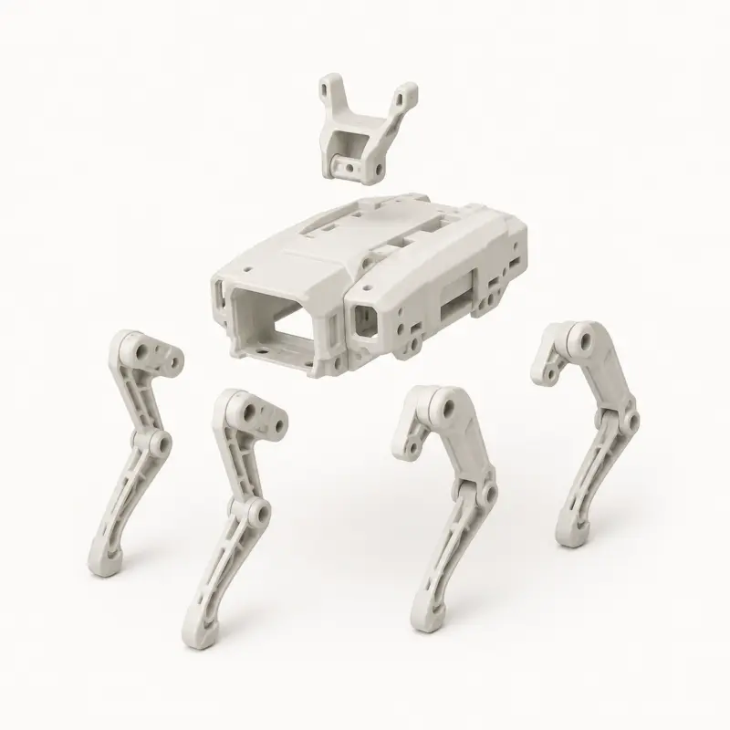 Bittle X chassis set — AI-generated selection illustration