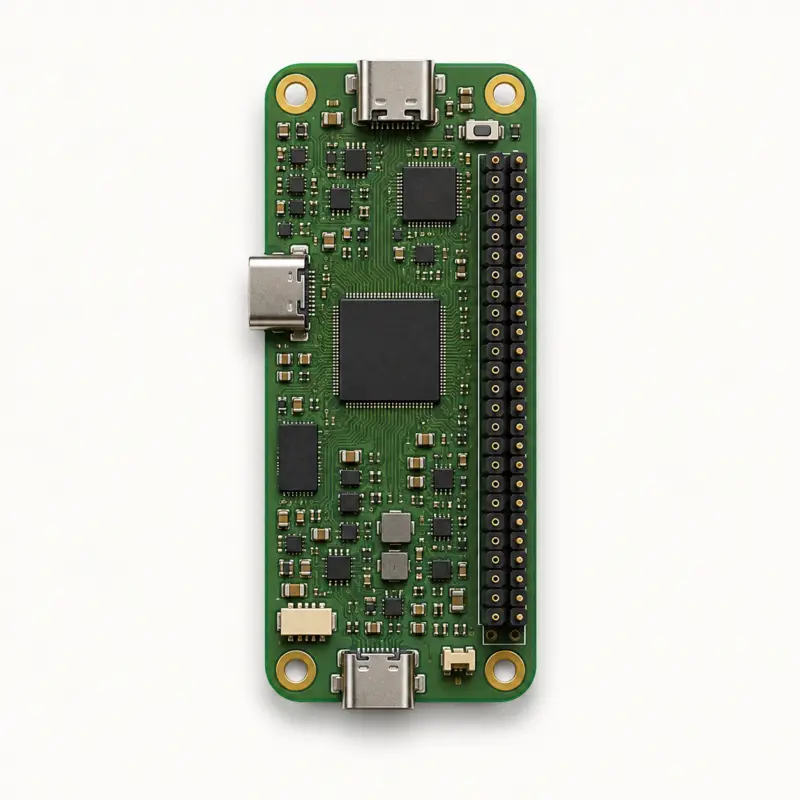 Microduck control assembly — AI-generated selection illustration