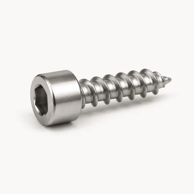 Socket cap self-tapping screw M3 × 8 — AI-generated selection illustration