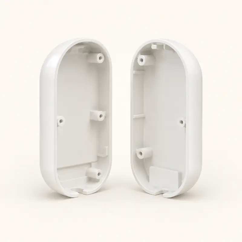 Toy housing and mounting set — AI-generated selection illustration