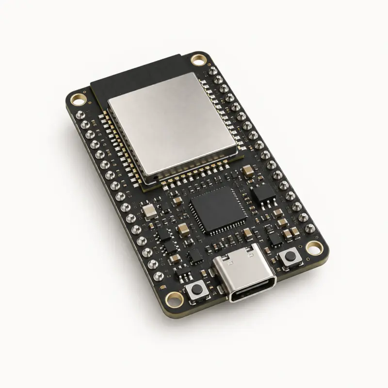 ESP32-S3 voice controller board — AI-generated selection illustration